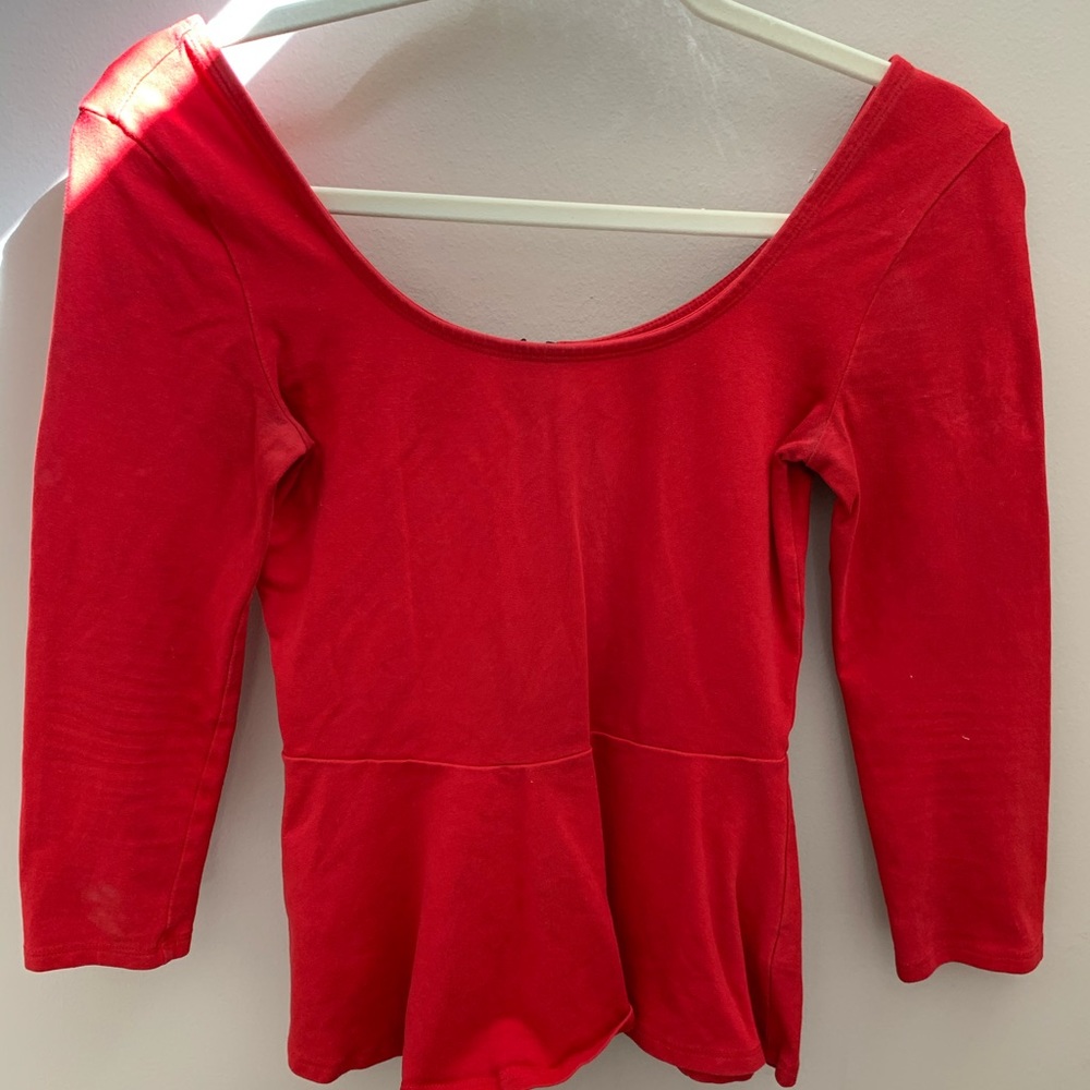 Peplum top